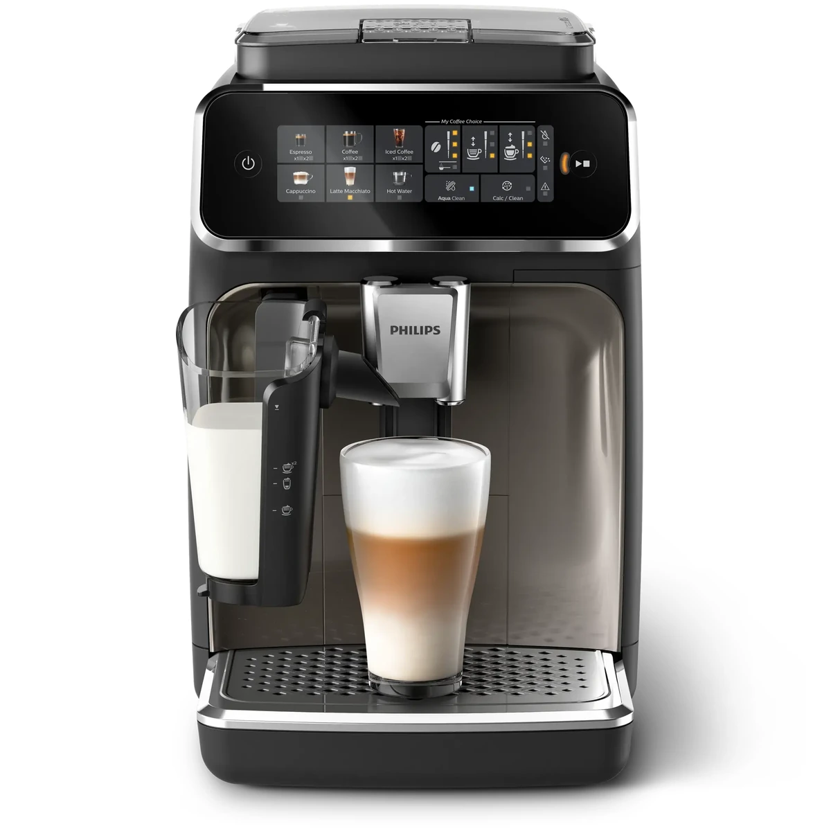Philips Serie 3300 LatteGo EP3347/90 · negro cromado
